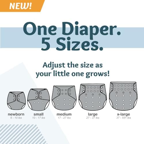 Rumparooz G3 diaper with 6r microfiber soaker inserts displayed