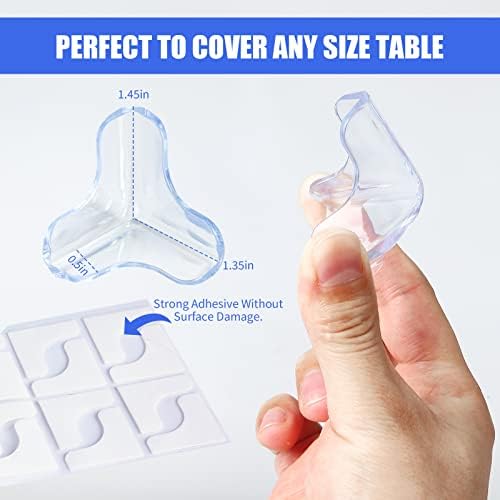 Soft silicone edge bumper for sharp furniture corners