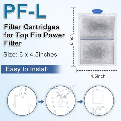 Close up view of Driamor four stage filtration media for power aquarium filters