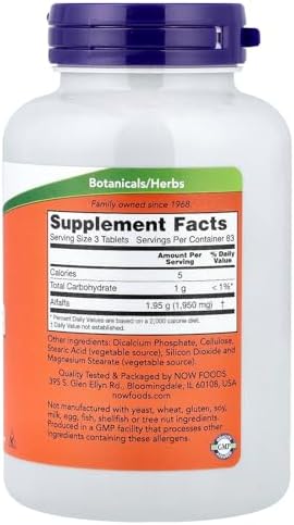 Plant-based alfalfa supplement with trace minerals for vegetarian wellness support