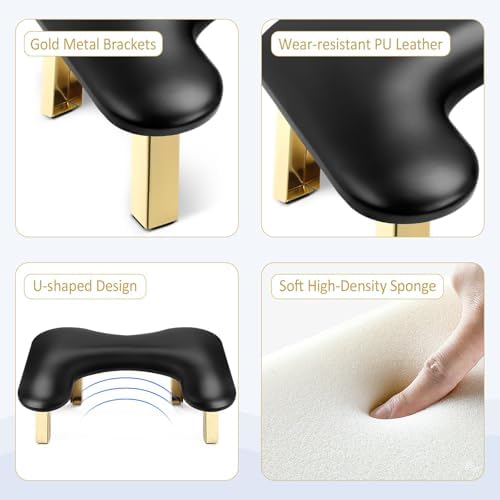 Foldable stainless steel legs of SZSJA black nail arm rest