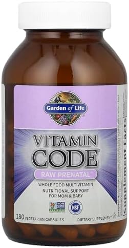 Prenatal supplement with Lactobacillus rhamnosus digestive enzymes whole food formula 180 caps