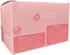 Elite Athletics feminine wipes showing individual sachet for discreet hygiene.