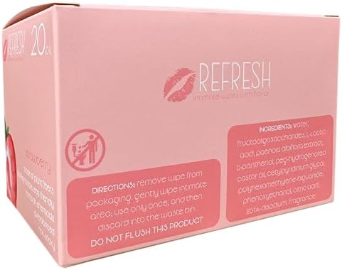 Elite Athletics feminine wipes showing individual sachet for discreet hygiene.