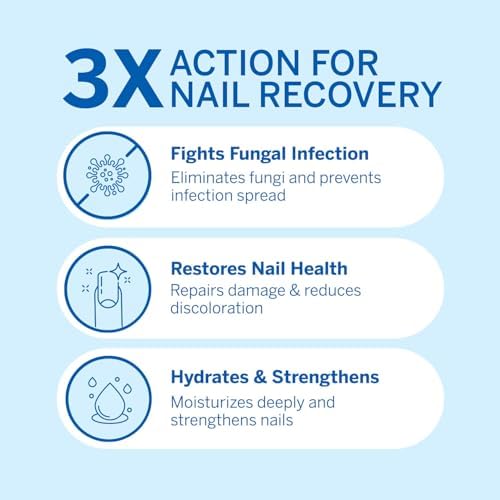 Ariella nail repair pen applying clear liquid solution to a damaged toenail.