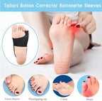FOYOLO pinky toe guard illustrating the non-slip elastic heel strap mechanism.