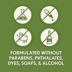 Dye-free Aveeno body wash for gentle everyday use