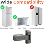Two-pack refrigerator locks for home child safety