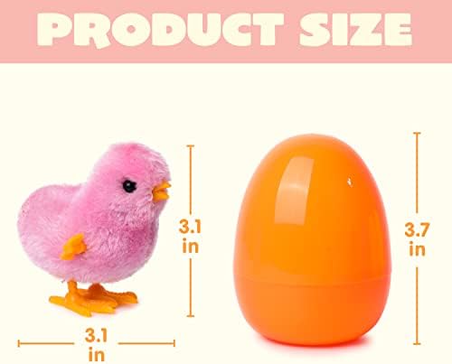 Twelve pack collection of imported kids party favor eggs neatly arranged for basket stuffing