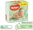 Huggies Baby Wipes Natural Care with Aloe Vera, 56 Count, Pack of 12, Total 672 Wipes - Image 3