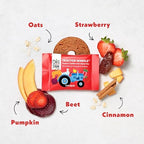 Once Upon a Farm toddler snack bars individual wrapper view
