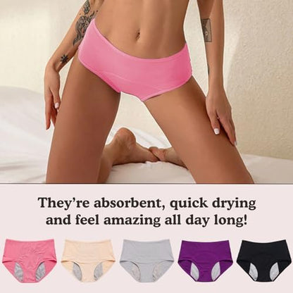 Everdries washable underwear for older women showcasing the non-bulky side profile and seamless stitching.