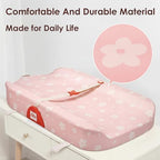 Tiny Marvels baby changing pad soft removable cover texture