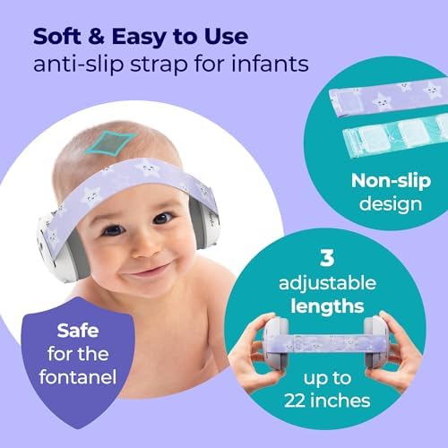 Marsho baby noise protection earmuffs packaging and accessories