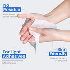 Resealable pack of 50 medical grade adhesive remover pads
