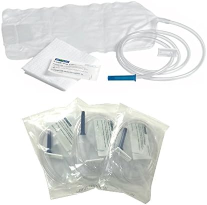 Vetmed USA Disposable Enema Bags Kit front view for medical bowel cleansing.