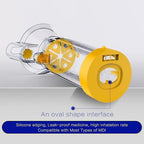 Sawozu medical grade valved holding chamber with infant size mask attachment
