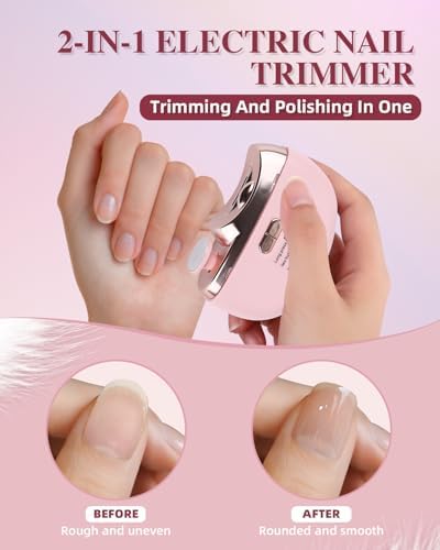 Safe nail trimming device for babies and seniors