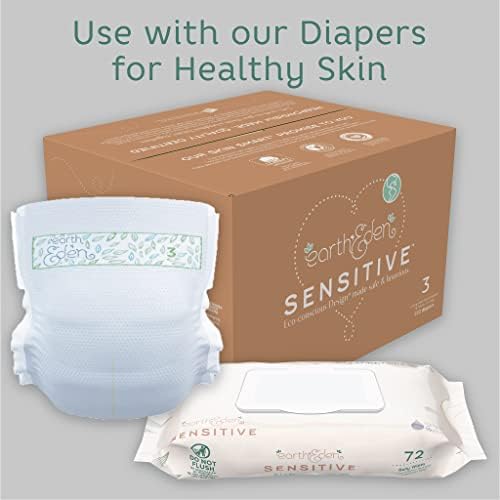 Earth and Eden sensitive baby wipes ingredients and safety information