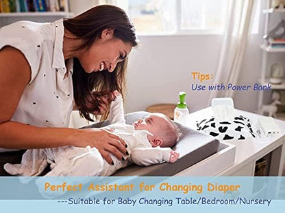 Side profile of Seposeve wipe warmer with auto-off indicator