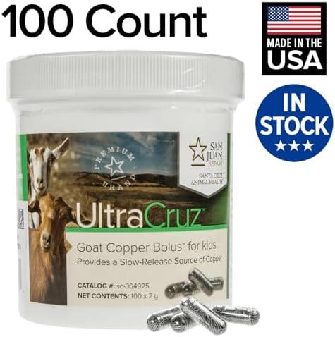 Authentic UltraCruz copper bolus for livestock growth
