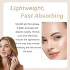 Demonstration of Maggidea anti aging wrinkle stick applied on neck