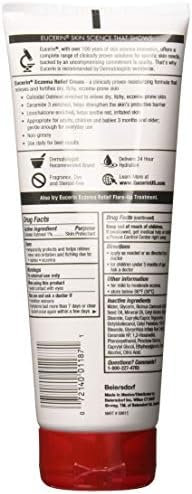 Eucerin eczema creme for dry itchy skin babies children adults 2 tube pack