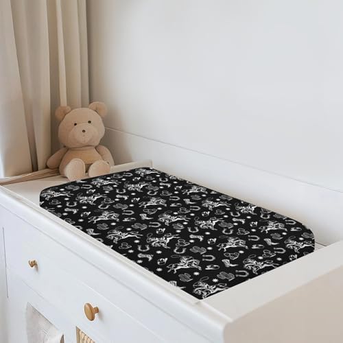 ZoUbqchY western nursery changing pad sheet lifestyle view