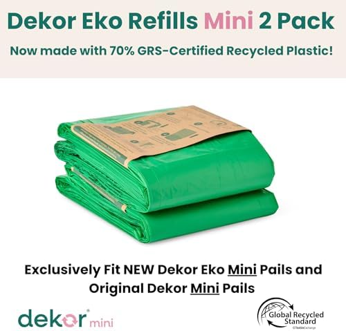 Close up view of the 70 percent recycled plastic material certification label on the packaging