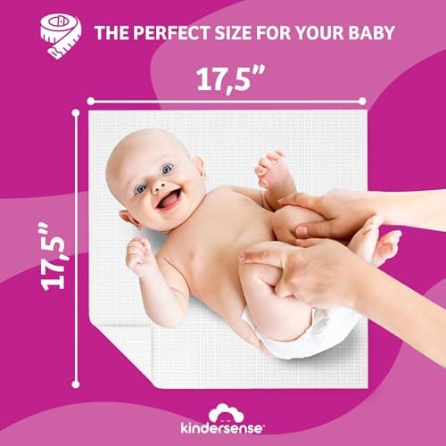 Kindersense portable surface protector pad folded for travel and diaper bags