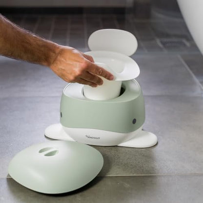 Kindsgut potty training toilet showing non-slip rubber base