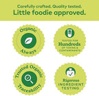 Plum Organics baby food 12 pack boxes and pouches