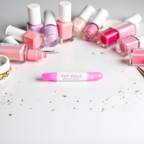 Close up of Dpwoum nail polish corrector pen removable tip