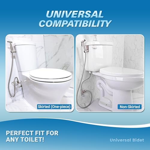 Universal Bidet stainless steel sprayer head detail