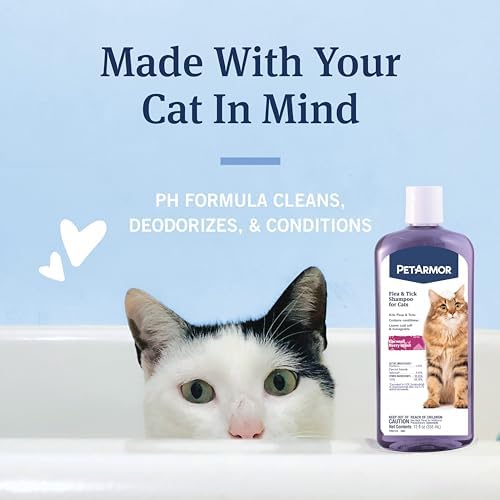 PetArmor dual action grooming formula showing flea control shampoo and conditioner