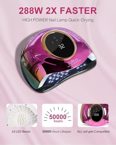 Mirage Layon nail dryer with digital LCD display