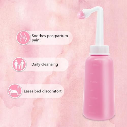 Showvigor postpartum recovery bottle shown with its hygienic protective cap.