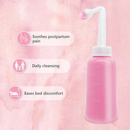 Showvigor postpartum recovery bottle shown with its hygienic protective cap.