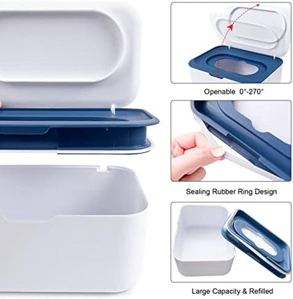 Lifestyle view of baby wipe dispenser in a nursery setting