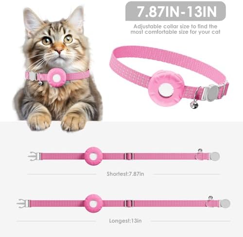 Waterproof ZFSJTAG tracking module showing the compact smart Bluetooth locator design for small pets.