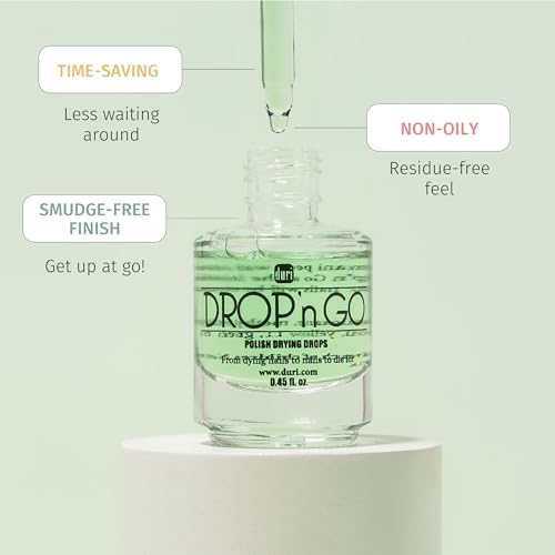 Nail drying liquid providing assistance with fresh nail paint and color maintenance