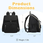 LORADI travel maternity bag showing side insulated pockets