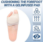 Two pairs of KTSAY foot sleeves for Morton's neuroma support