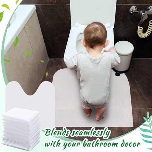 Pack of 25 Drydiet disposable floor protector sheets showcasing the leakproof polyethylene film backing.