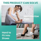 Welnove toe straightener 6 pack in three different sizes for men and women.