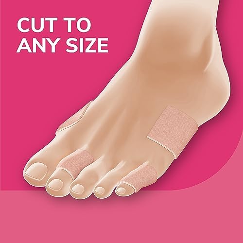 Back view of Dr. Scholl's moleskin showing the easy peel adhesive backing