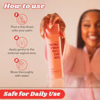 Salt.xo natural intimate cleanser with aloe and tea tree oil ingredients list.