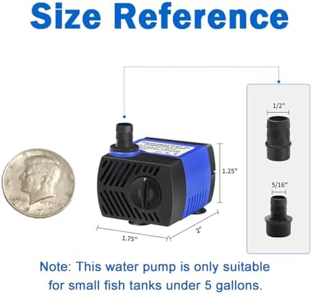 Aquaneat small fountain pump bottom view highlighting suction cups