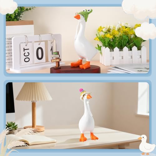 Variety pack of miniature desk goose clothing and accessories