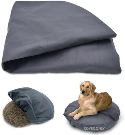 Panabana pet bed cover replacement showing heavy duty scratch resistant texture